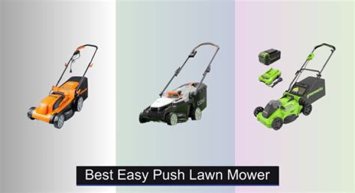 Are push mowers easy to use