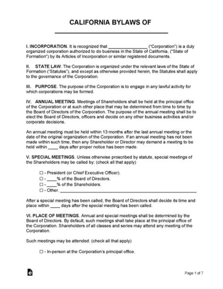 Are Rules and Bylaws the same