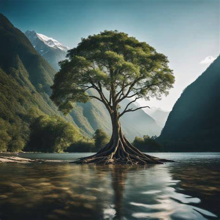 Are trees like water planted