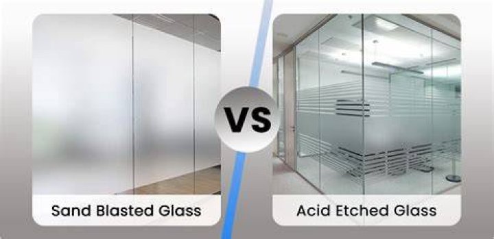 Can a window be sandblasted