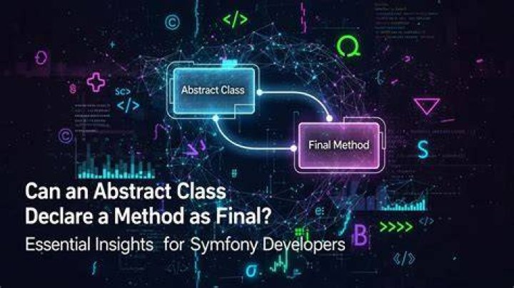 Can final method be abstract