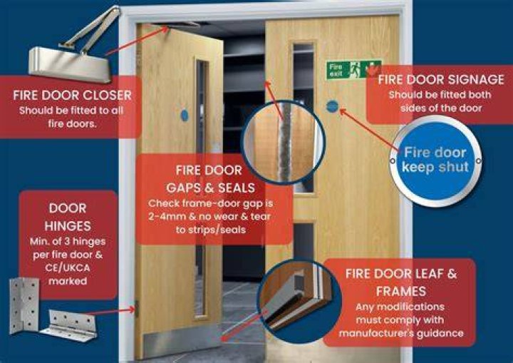 Can I leave a fire door open