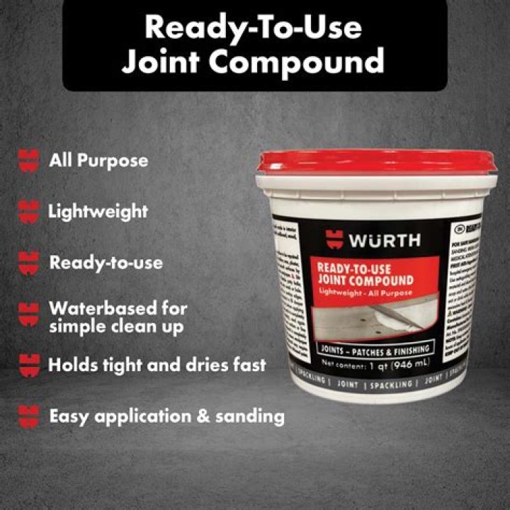 Can I roll on joint compound