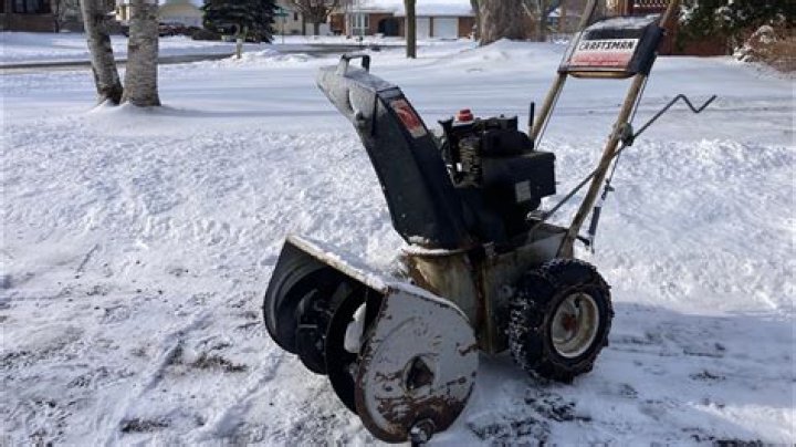 Can I scrap old snow blower