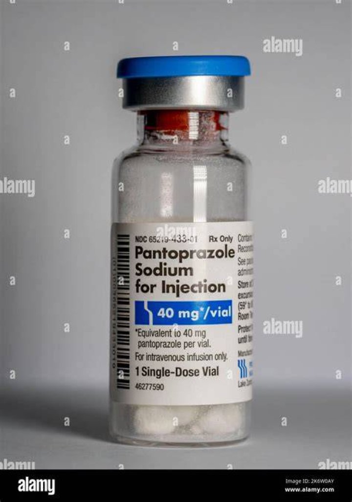 Can pantoprazole be given IV