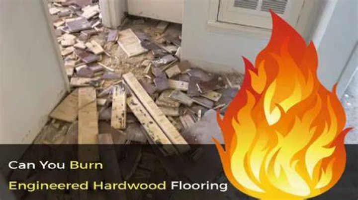 Can you burn engineered wood