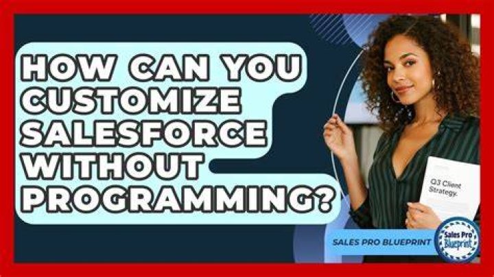 Can you customize Salesforce