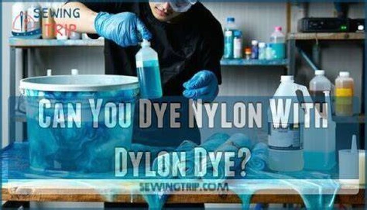 Can you dye nylon with Dylon