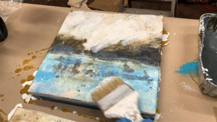 Can you paint over encaustic