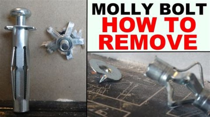 Can you remove a molly bolt