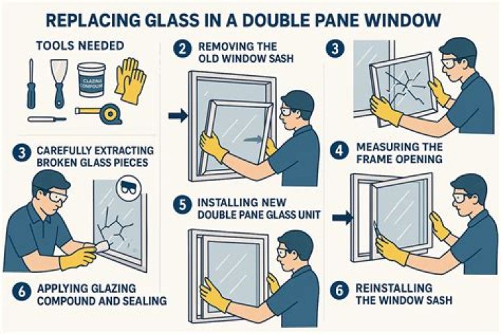 Can you replace window glass