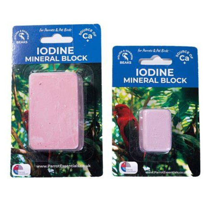 Do birds need iodine blocks