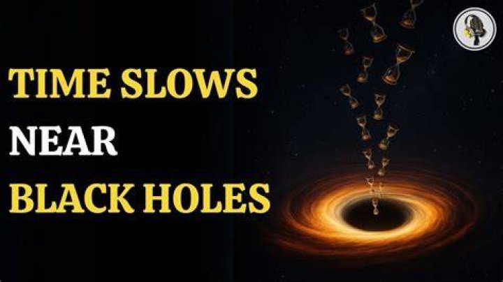 Do black holes distort time