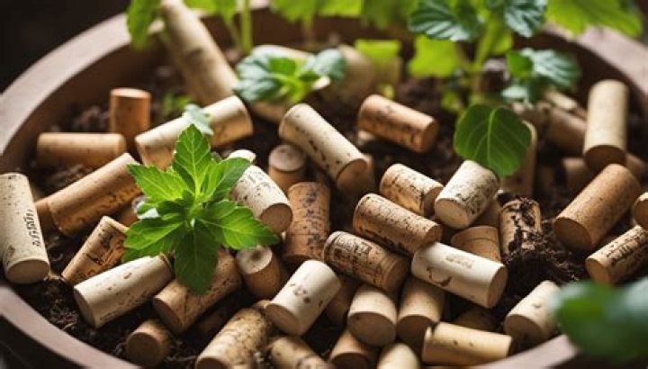 Do champagne corks decompose