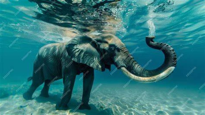 Do elephants go in the ocean
