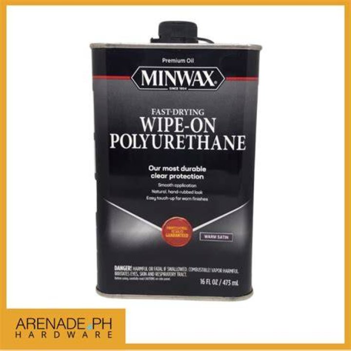 Do you wipe off polyurethane