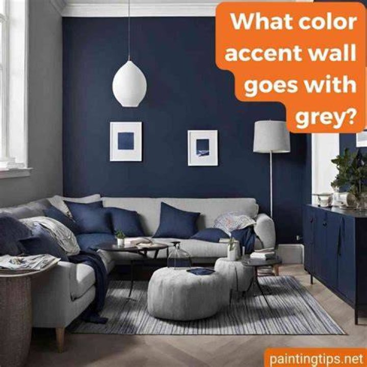 Does blue go with grey walls