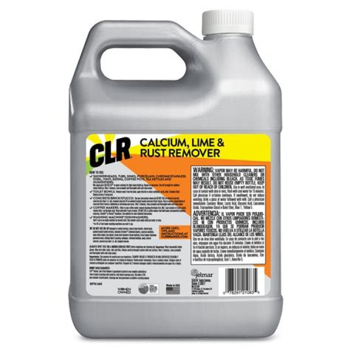 Does CLR really remove rust