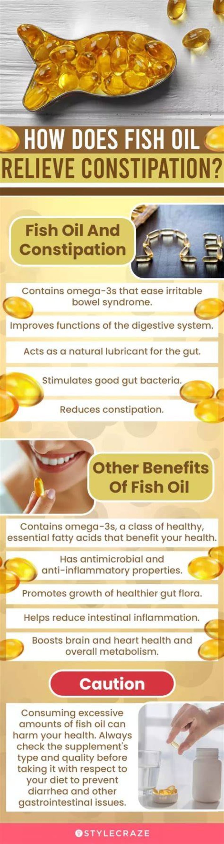 Does fish oil cause pimples