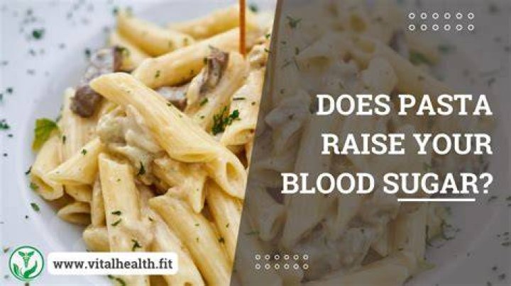 Does pasta raise blood sugar