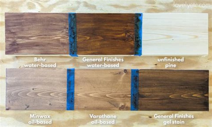 Does pine look good stained