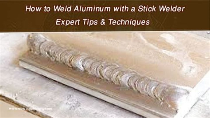 Does weld stick to aluminum