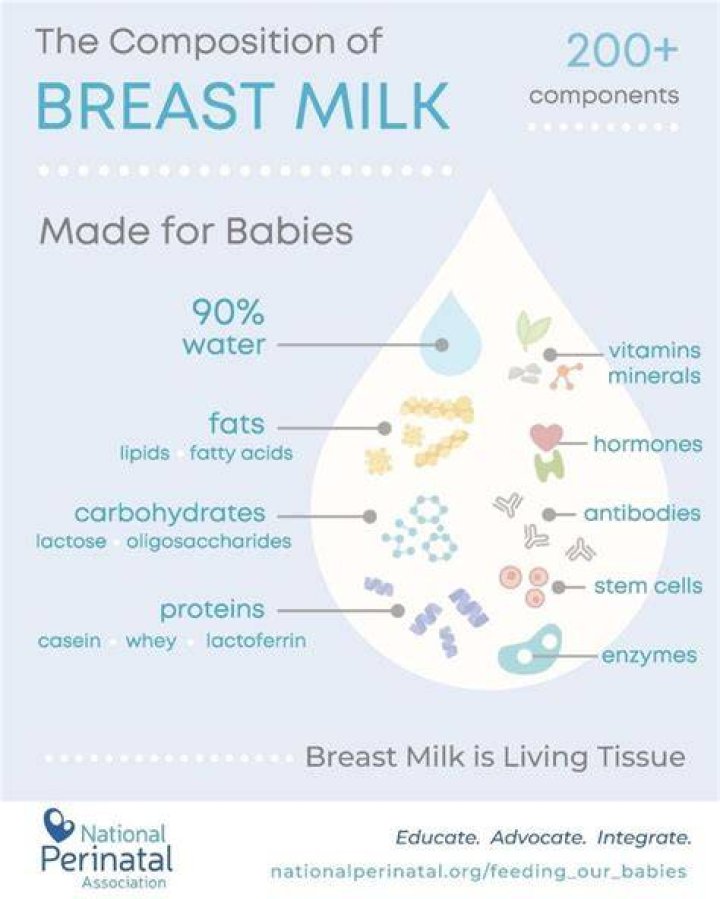 Does zinc affect breast milk