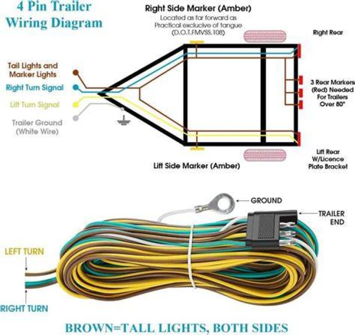 How are trailer lights wired