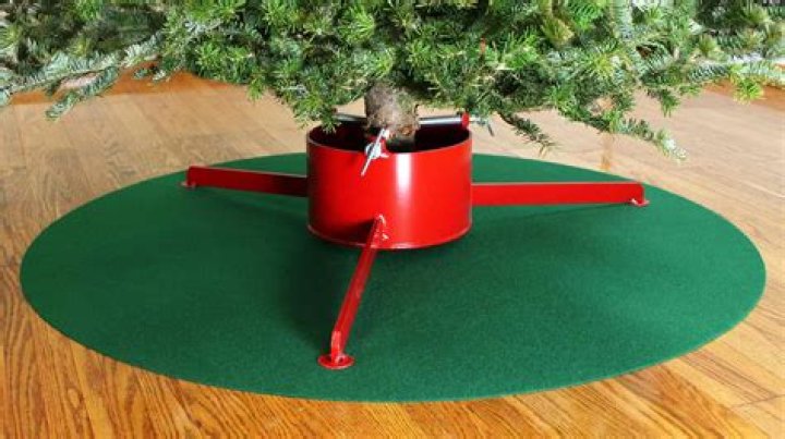 How big is a Christmas tree stand