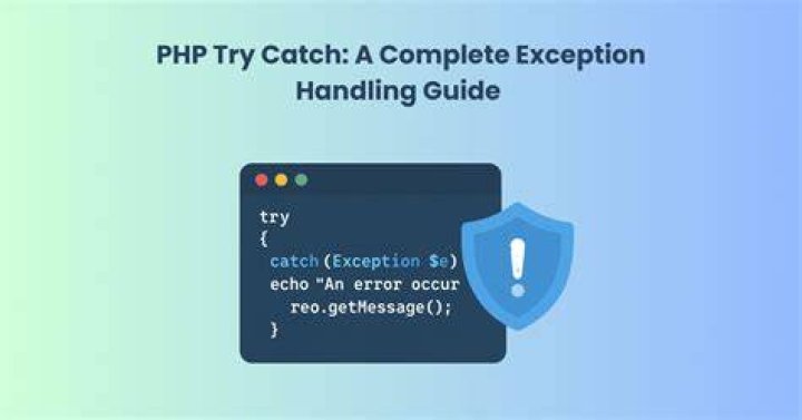 How can I catch exception in PHP