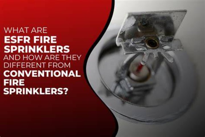 How do ESFR sprinklers work