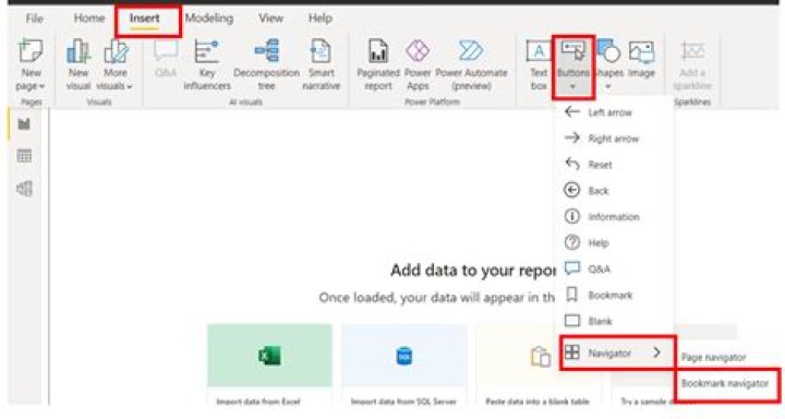 How do I add toggle in SSRS report