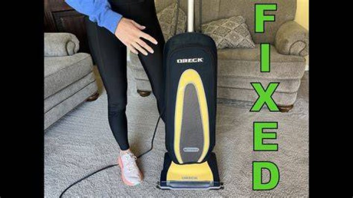 How do I fix my Oreck vacuum