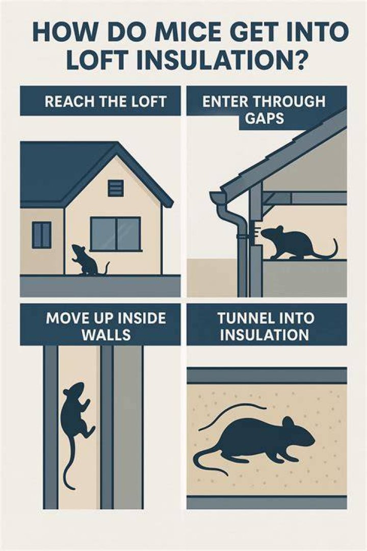 How do mice get in your loft