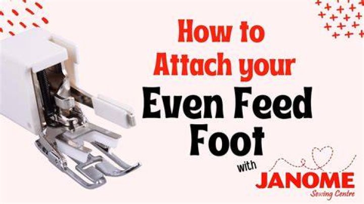 How do singers use even feed foot
