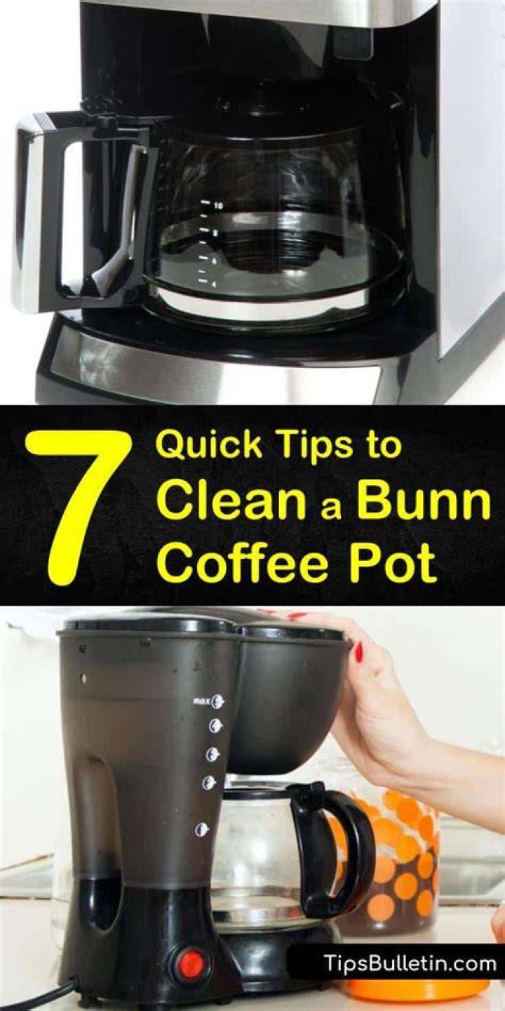 How do you clean Bunn carafe
