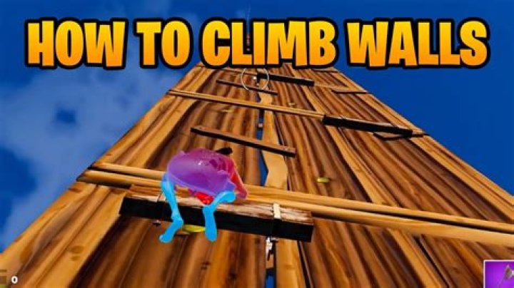 How do you climb over a wall