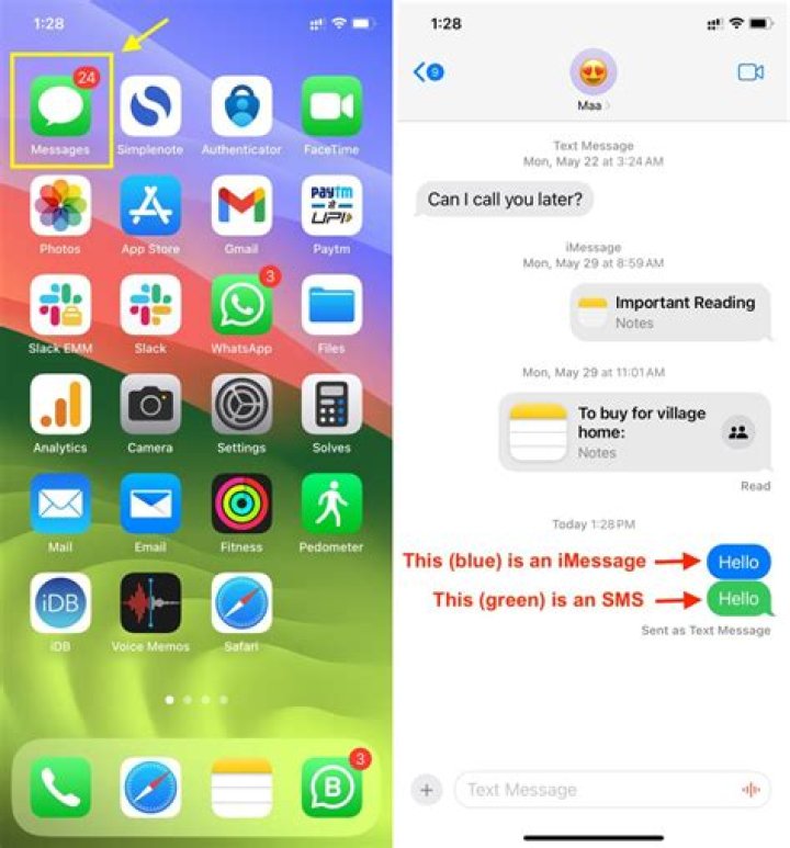 How do you create an SMS app