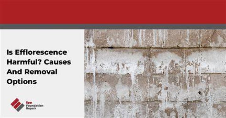 How do you cure efflorescence