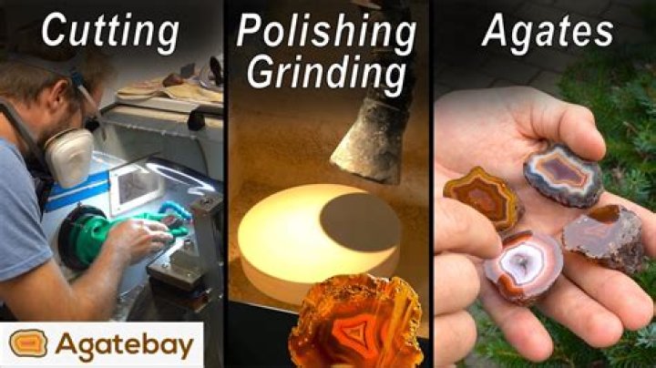 How do you cut agate by hand