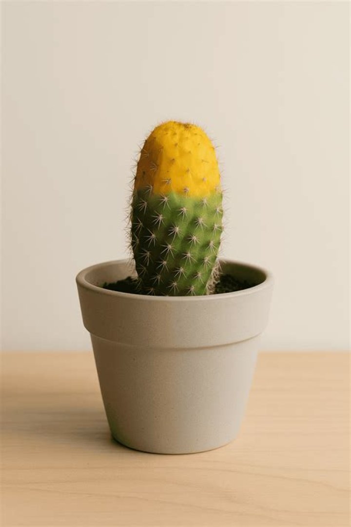 How do you fix yellow cactus