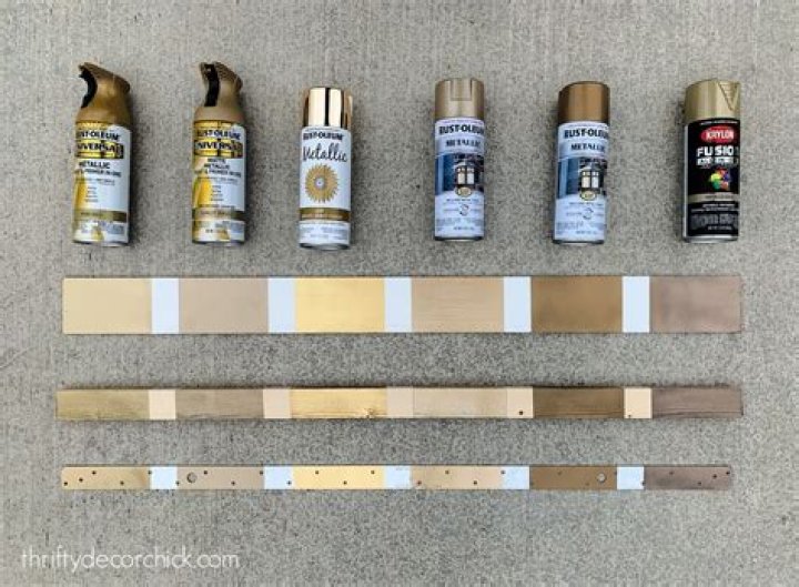 How do you paint over brass