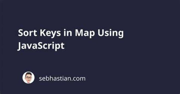 How do you sort a map by key