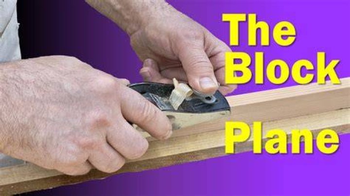 How do you use a block plane