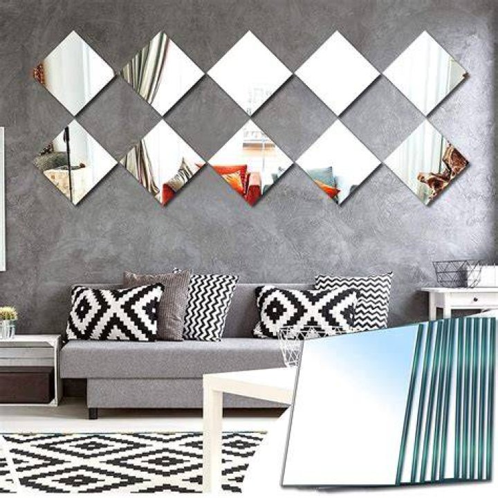 How do you use mirror tiles