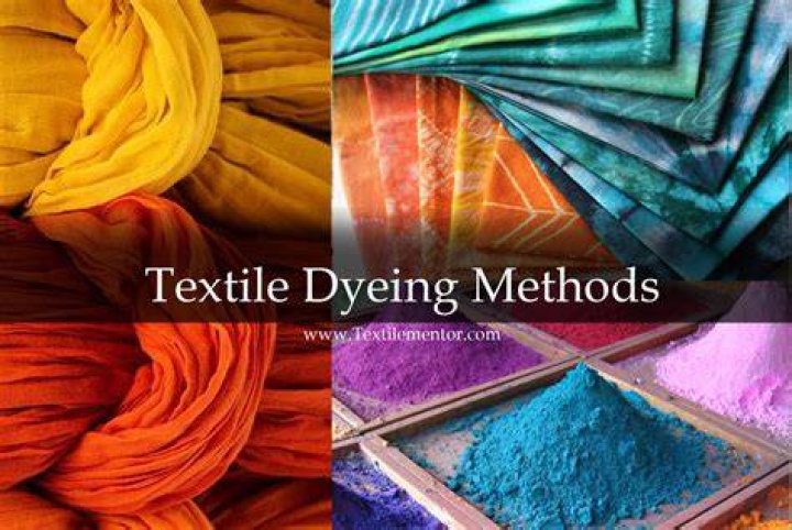 How does dye stick to fabric