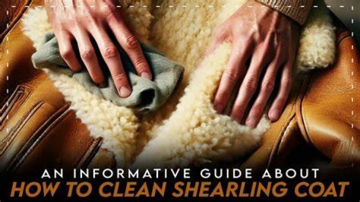 How is a shearling coat made