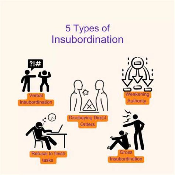 How is insubordination defined