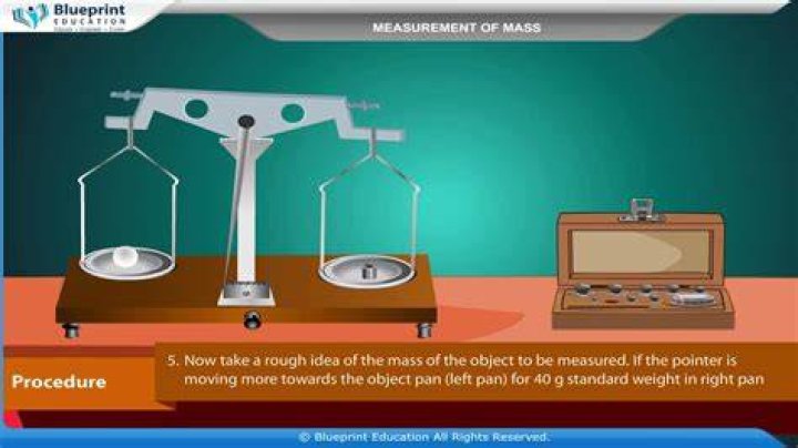 How is mass measured answer