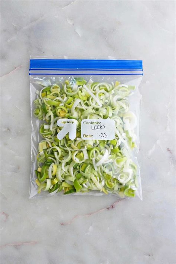 How long do you blanch leeks